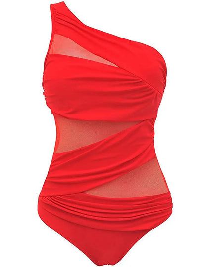 monokini bresilien rouge